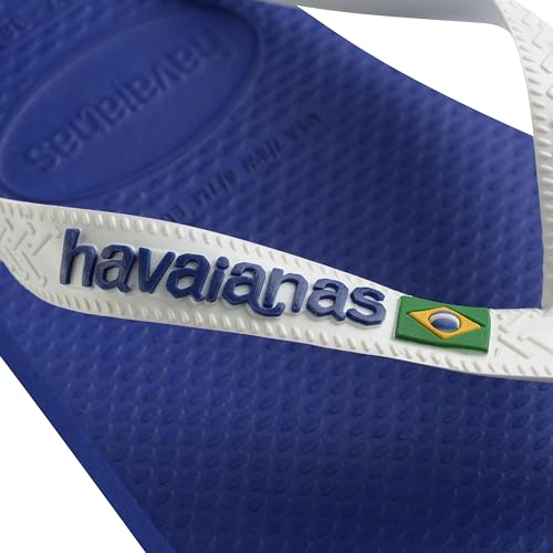 Detalle de Havaianas Top Brasil Logo Unisex - Infradito Marine Blue 33 EU