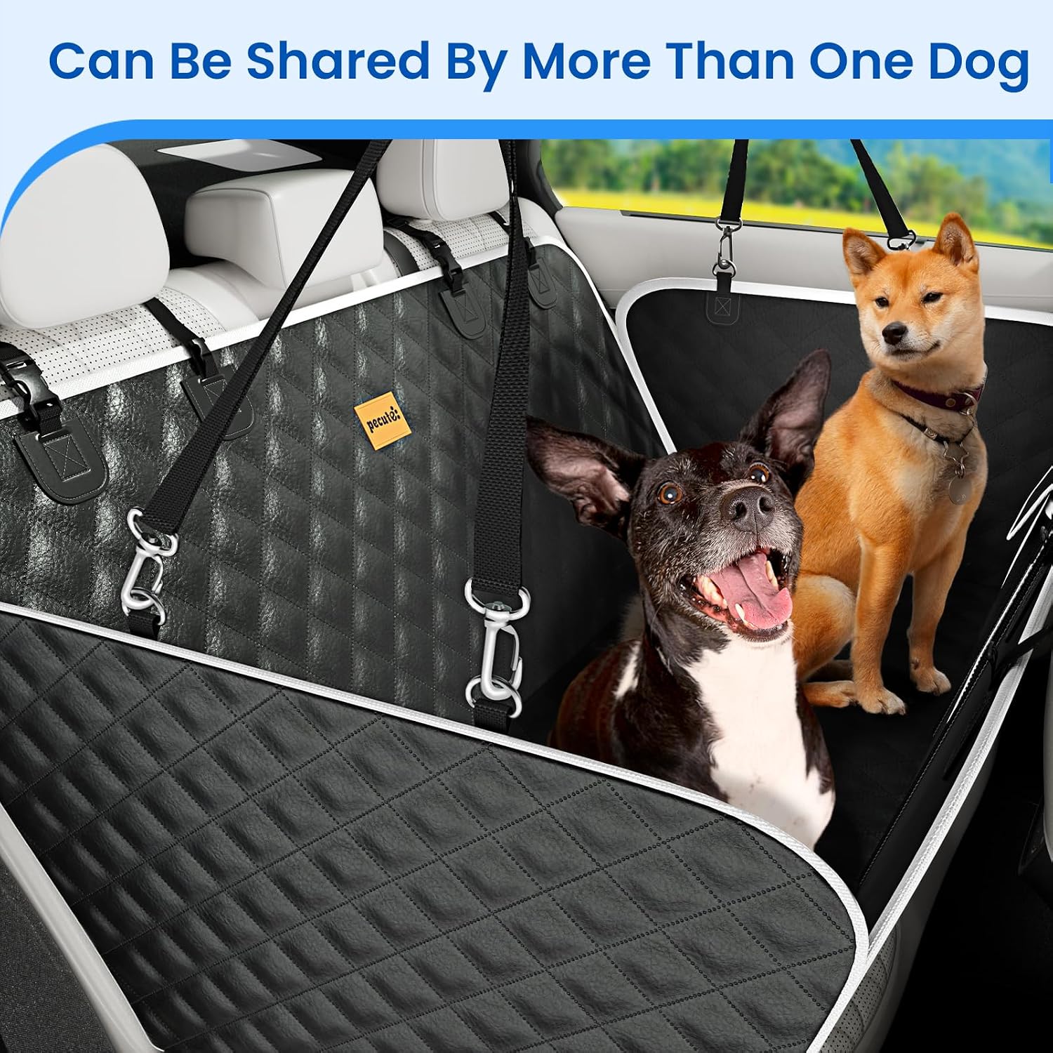Detalle de Pecute Car Dog Cover waterproof universal car seat protector