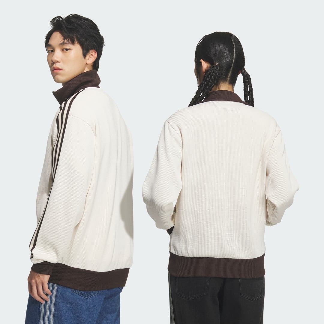 Detalle 2 de Chaqueta deportiva de punto FB de Adidas — color blanco