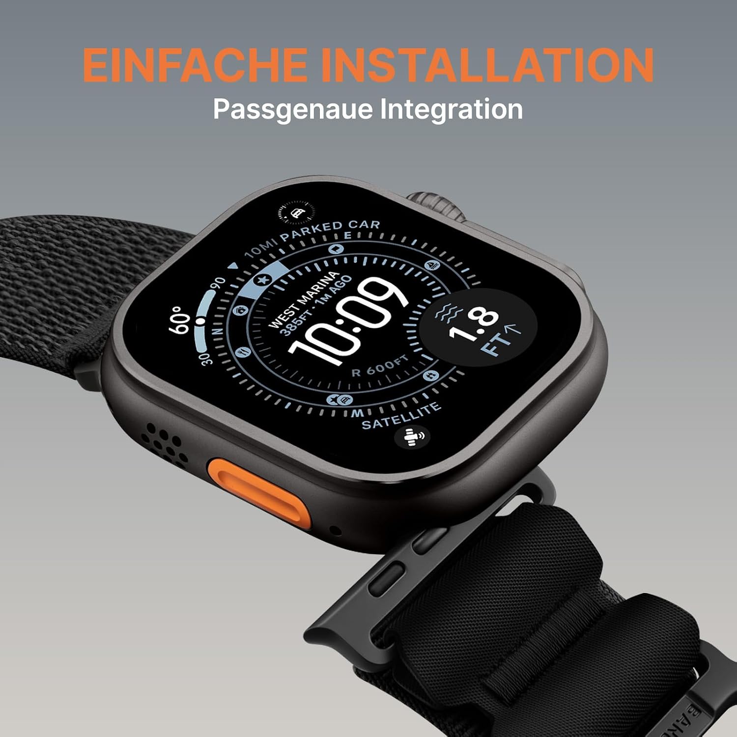 Thumbnail 6 de Bandletic Nylon Armband Apple Watch Ultra 49mm