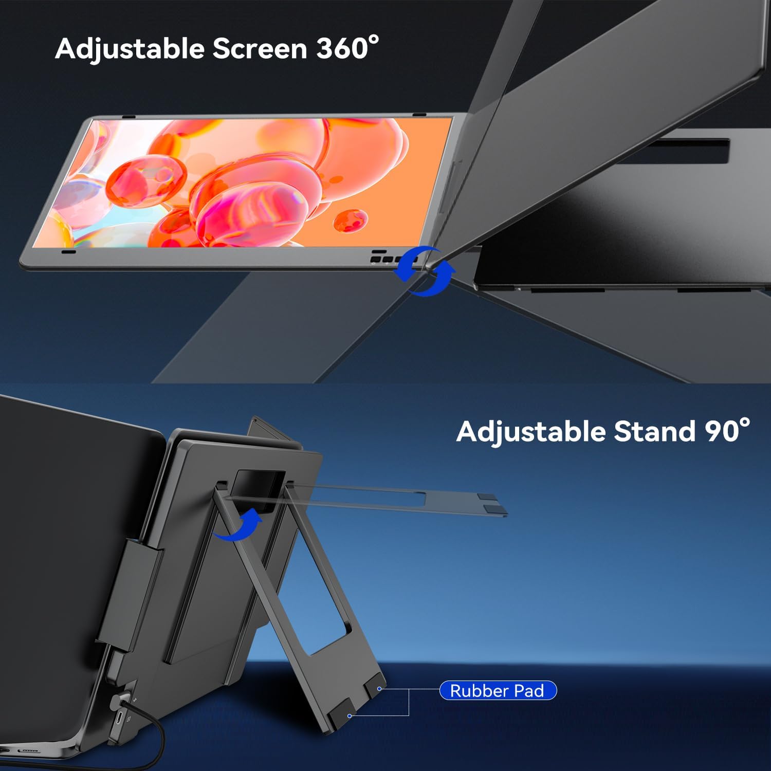 Thumbnail 4 de KPKUE 14 inch 1080p Dual portable monitor