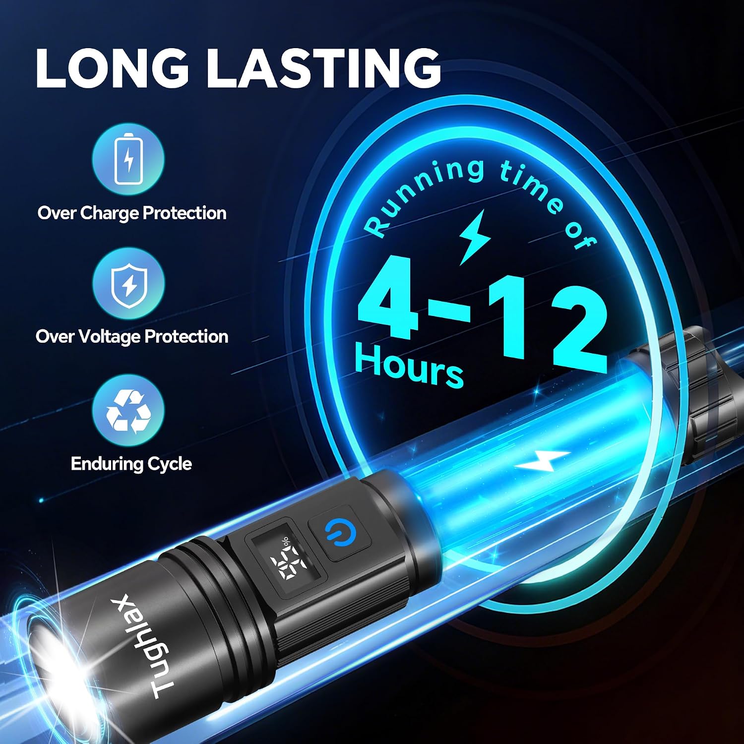 Thumbnail 5 de Tughlax 9900LX LED Flashlight 2-Pack