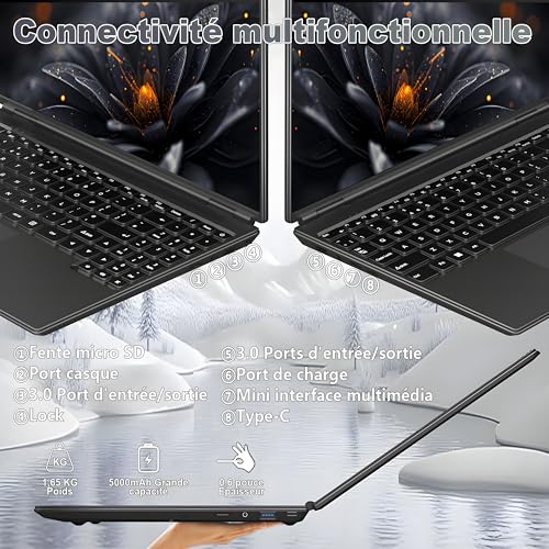 Thumbnail 7 de NOTODD Ordinateur portable 16 pouces avec 12+512GB SSD đź–Ą