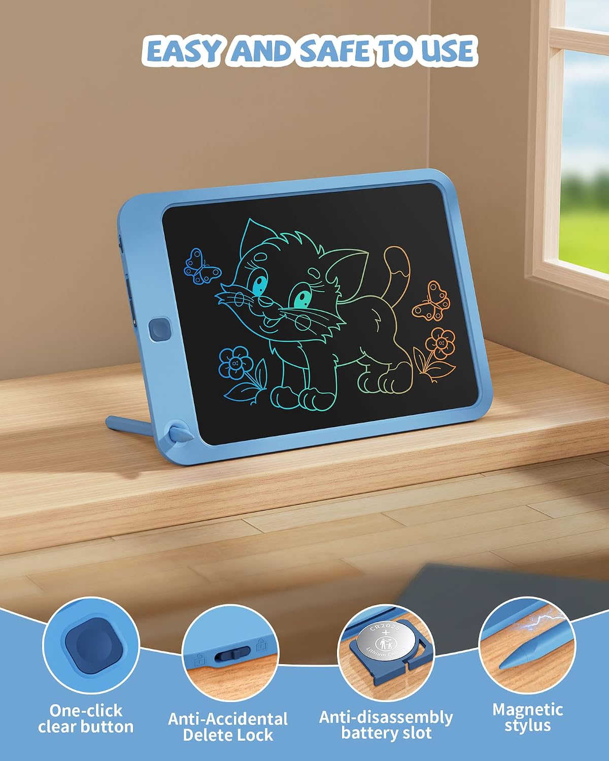 Detalle 2 de LCD Writing Tablet 10-Inch
