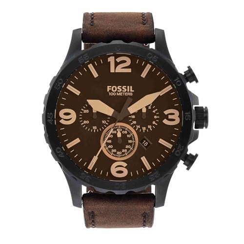 Detalle de Fossil Nate JR1487 : montre chronographe à quartz pour homme