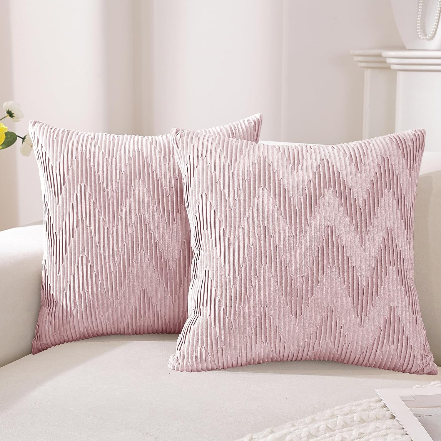Detalle de Ystyle Housse Coussin velours 60x60