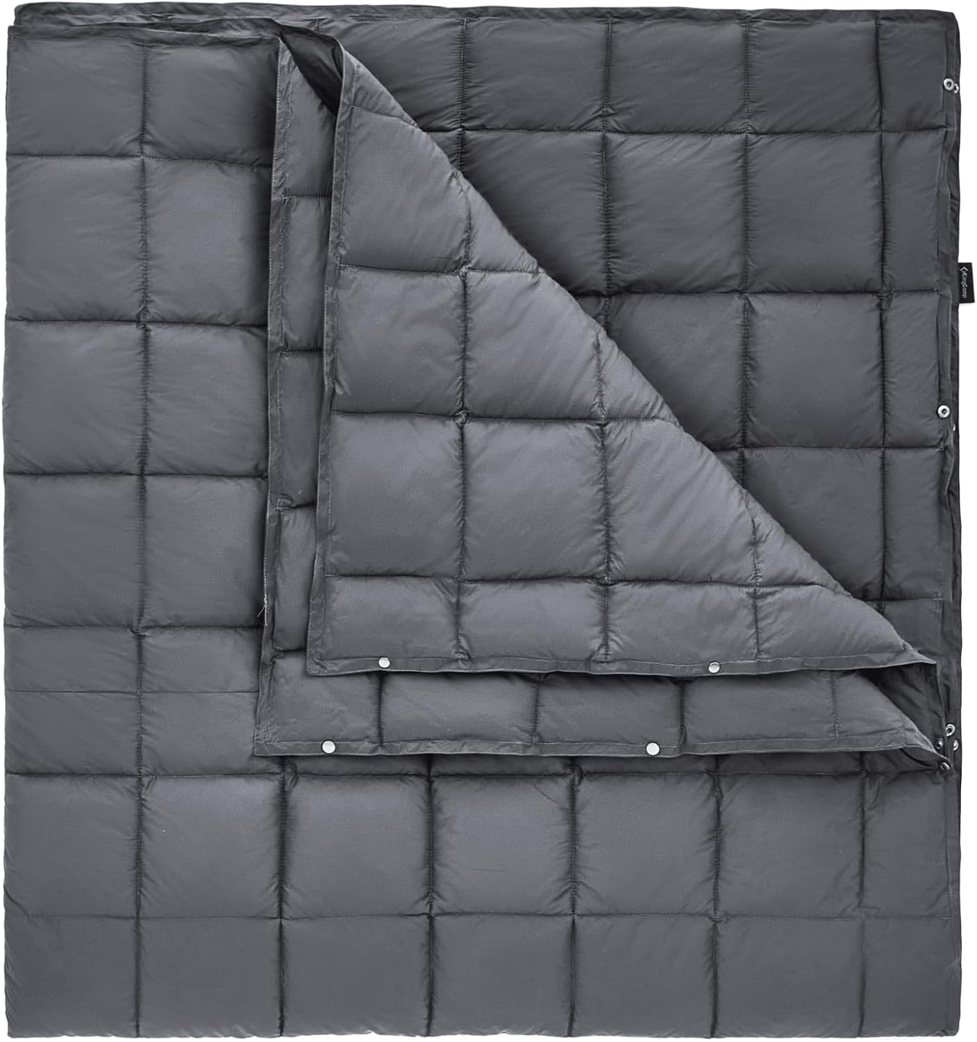 Detalle de KingCamp Coperta termica ultra leggera multifunzionale: calda e compatta per outdoor
