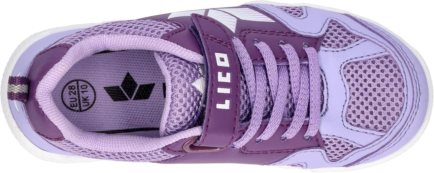 Thumbnail 4 de Lico Unisex Kinder Sport- & Hallenturnschuhe mit TPR-Laufsohle und Klettverschluss