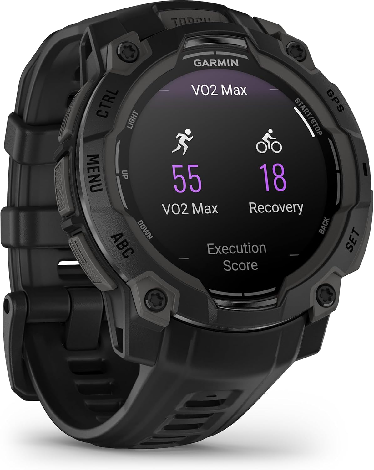 Thumbnail 3 de Garmin Instinct 3 (50 mm) con display AMOLED 1,3”, GPS multi-band, torcia LED e Garmin Pay