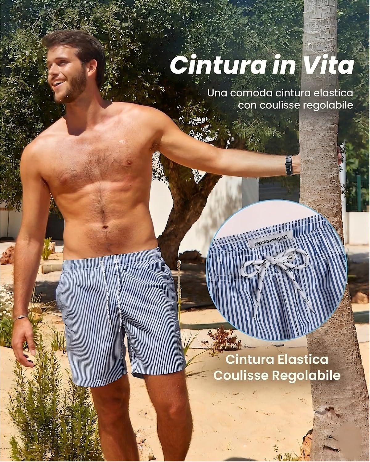 Thumbnail 4 de MaaMgic Trunk Style Costume da Bagno Uomo