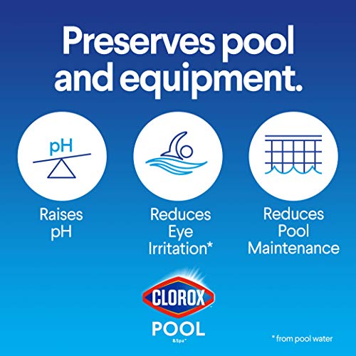 Detalle de Clorox Pool&Spa Swimming Pool pH Up: Raises pH for Balanced Water