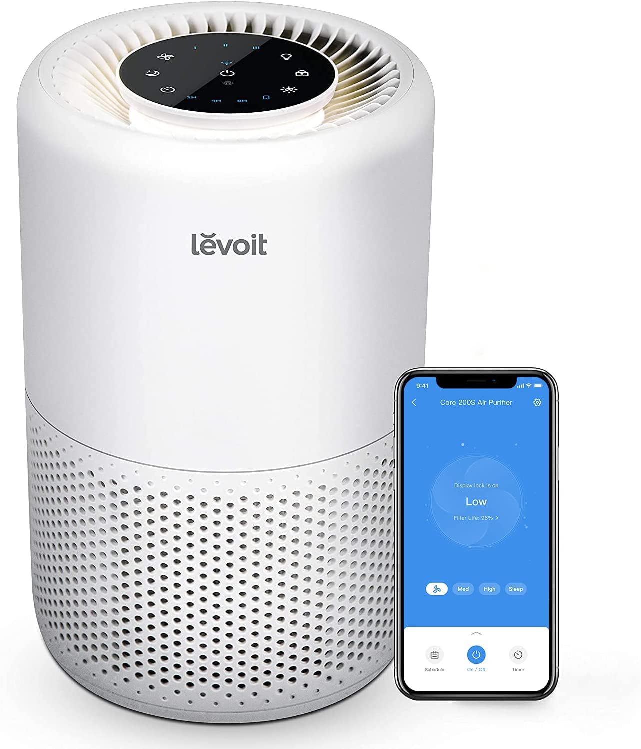 Detalle de LEVOIT Core 200S Purificatore d'Aria 35 m²
