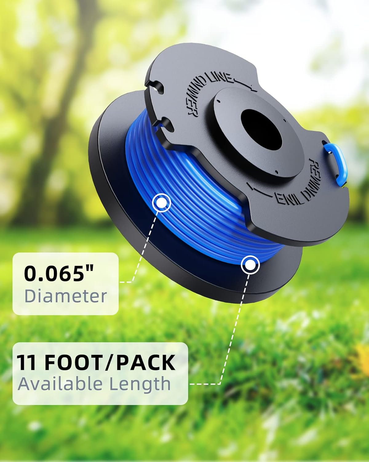 Detalle 2 de Ryobi 6 bobine tagliascopa AC14RL3A 1,65 mm 3,3 m