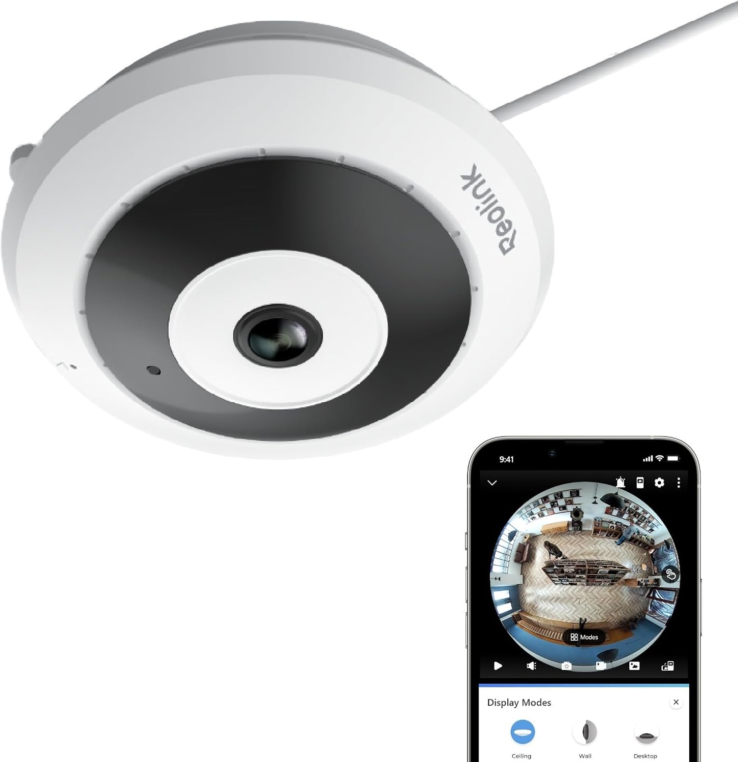 Detalle de Reolink FE-W 6MP 360° Innenkamera