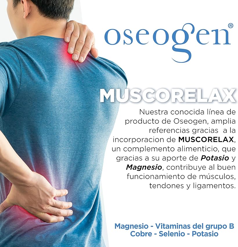 Thumbnail 1 de Drasanvi Amazon Pack Oseogen Muscorelax 60 comprimidos 2 unidades