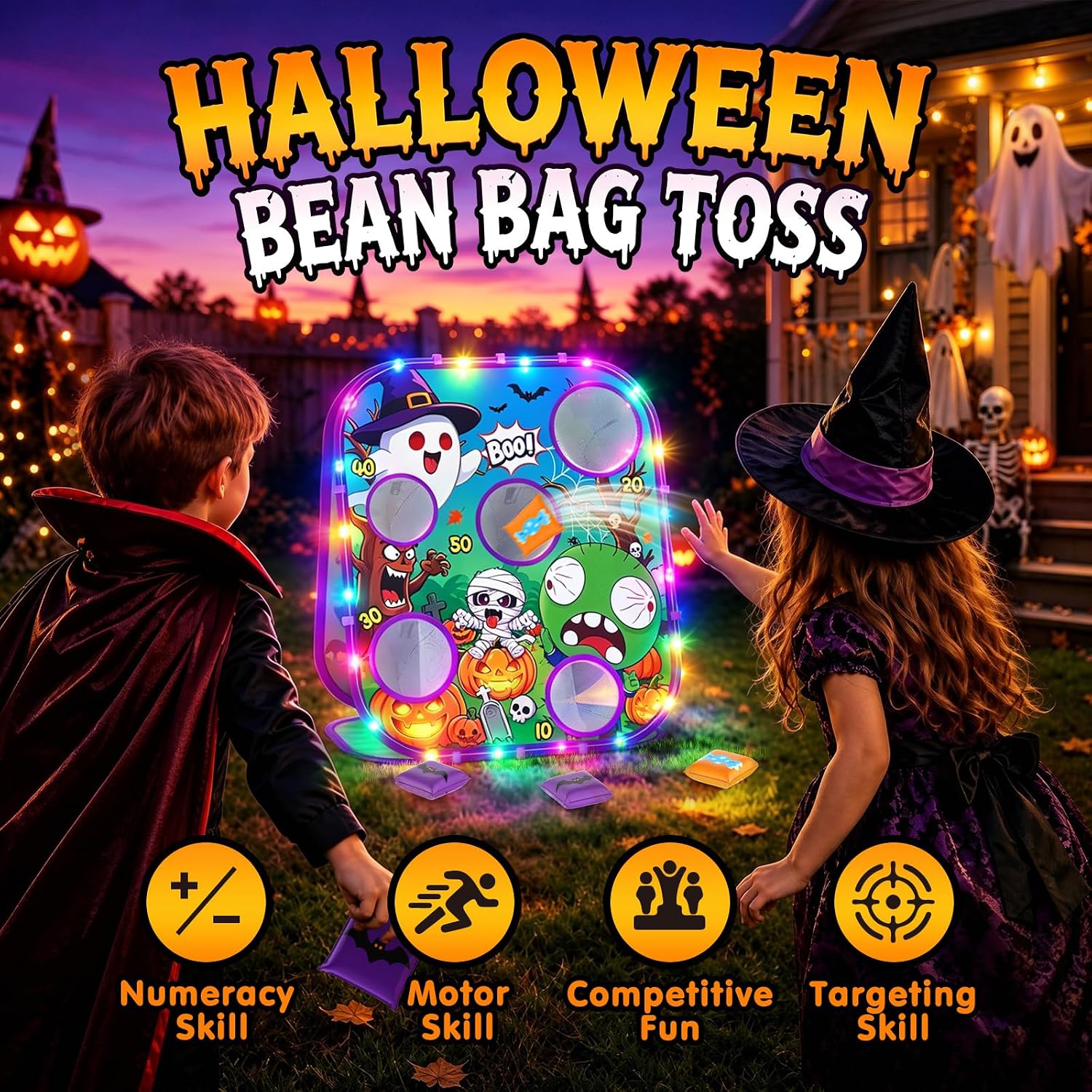 Detalle de Bean Bag Toss Game for Kids