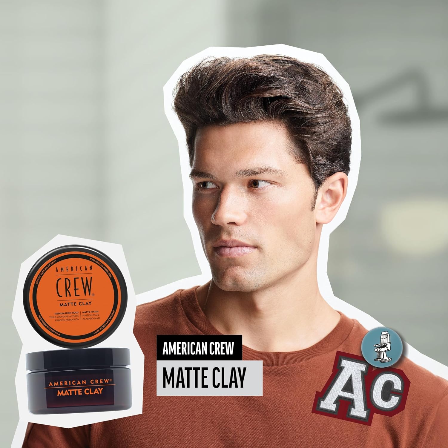 Thumbnail 4 de American Crew Matte Clay 85g