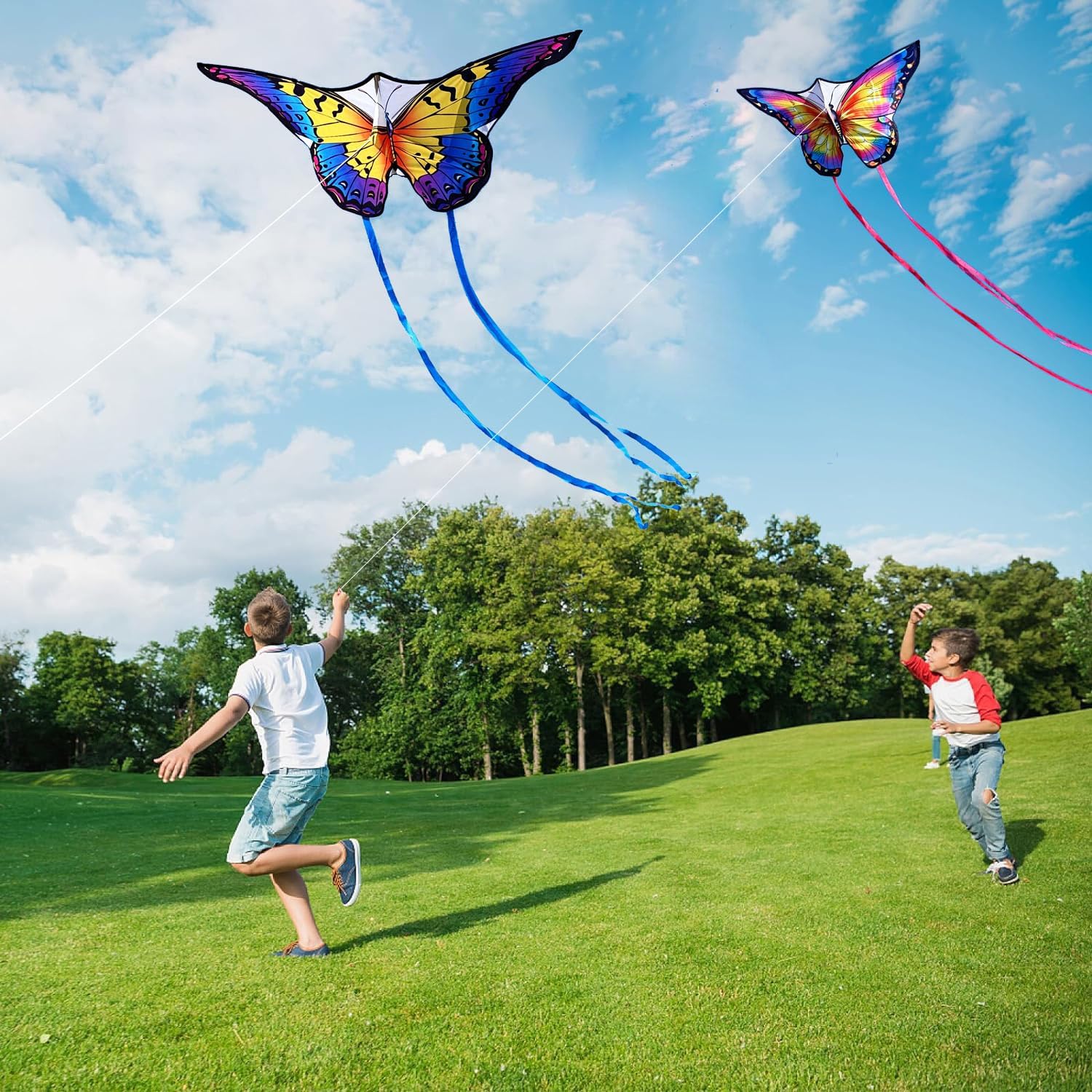 Thumbnail 4 de HONBO Schmetterling-Drachen 120x95 cm