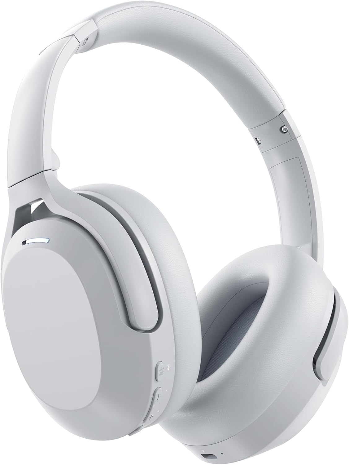 Detalle de Rebocico Active Noise Cancelling Headphones with Bluetooth 5.3 (Over-Ear, Grey)