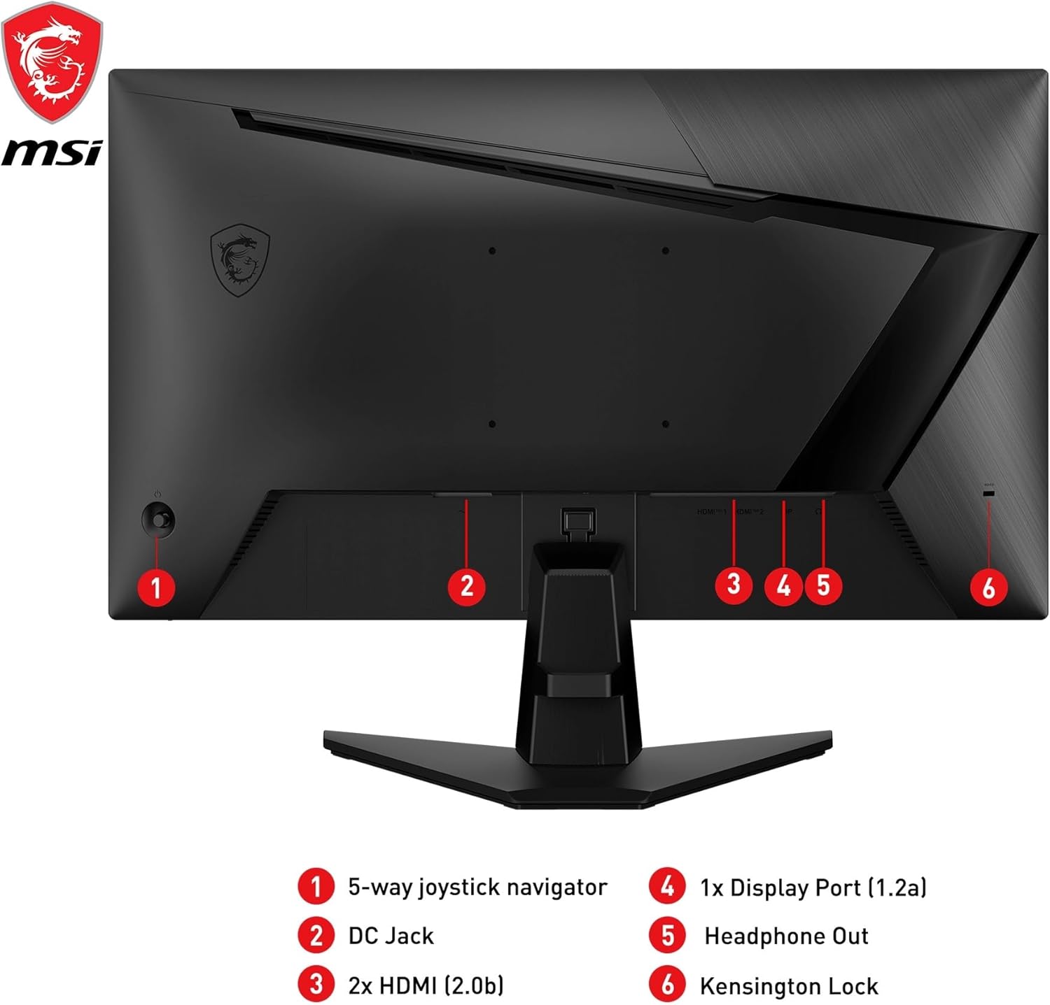 Thumbnail 5 de MSI G255F Monitor Gaming 24,5 pollici 180 Hz