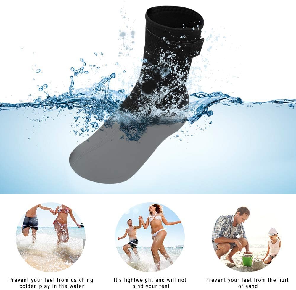 Thumbnail 1 de Rtdep 3mm Neoprene Socks – Anti-slip Wetsuit Socks for Divers and Water Sports Enthusiasts