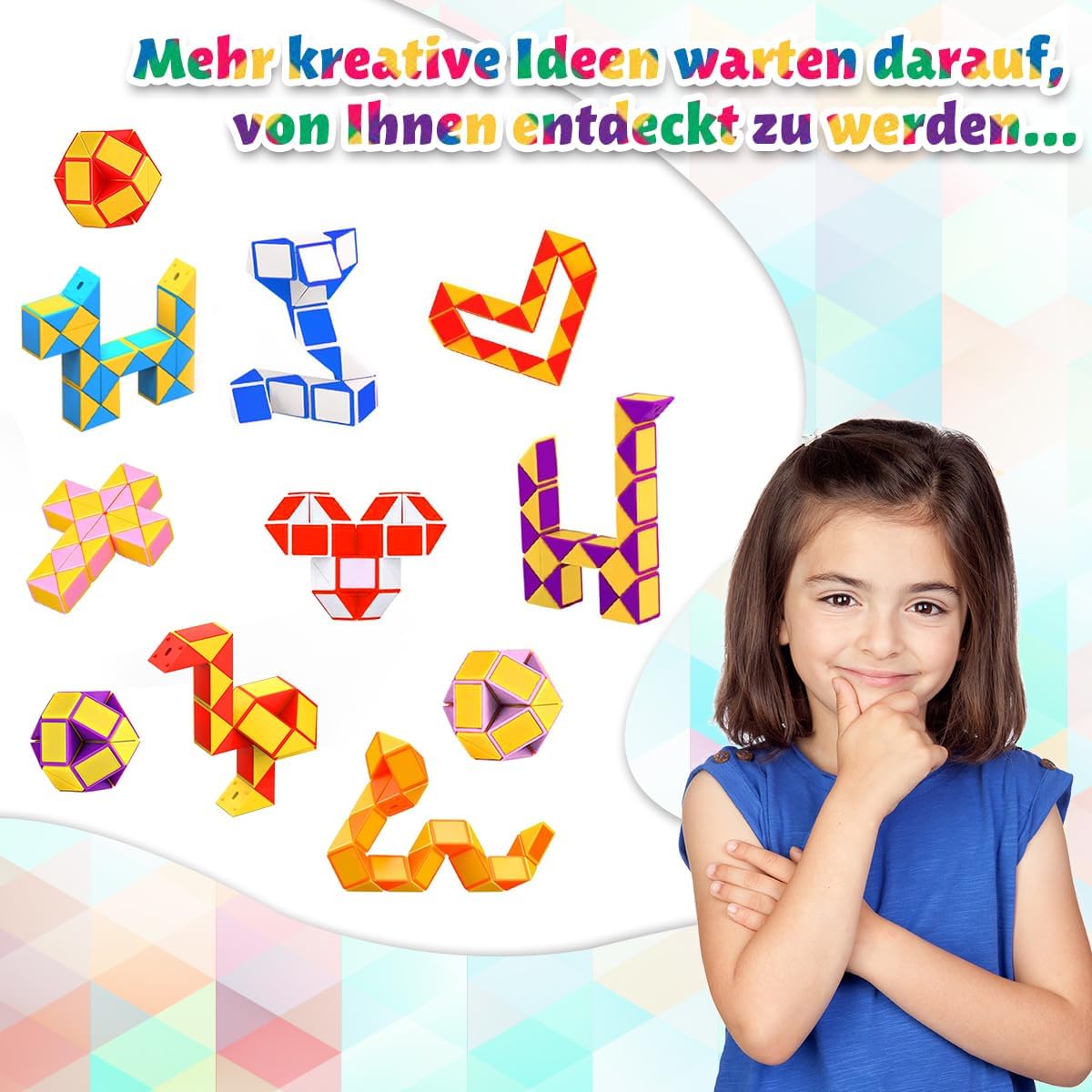 Thumbnail 2 de WEARXI Magische Schlangen 24er Set