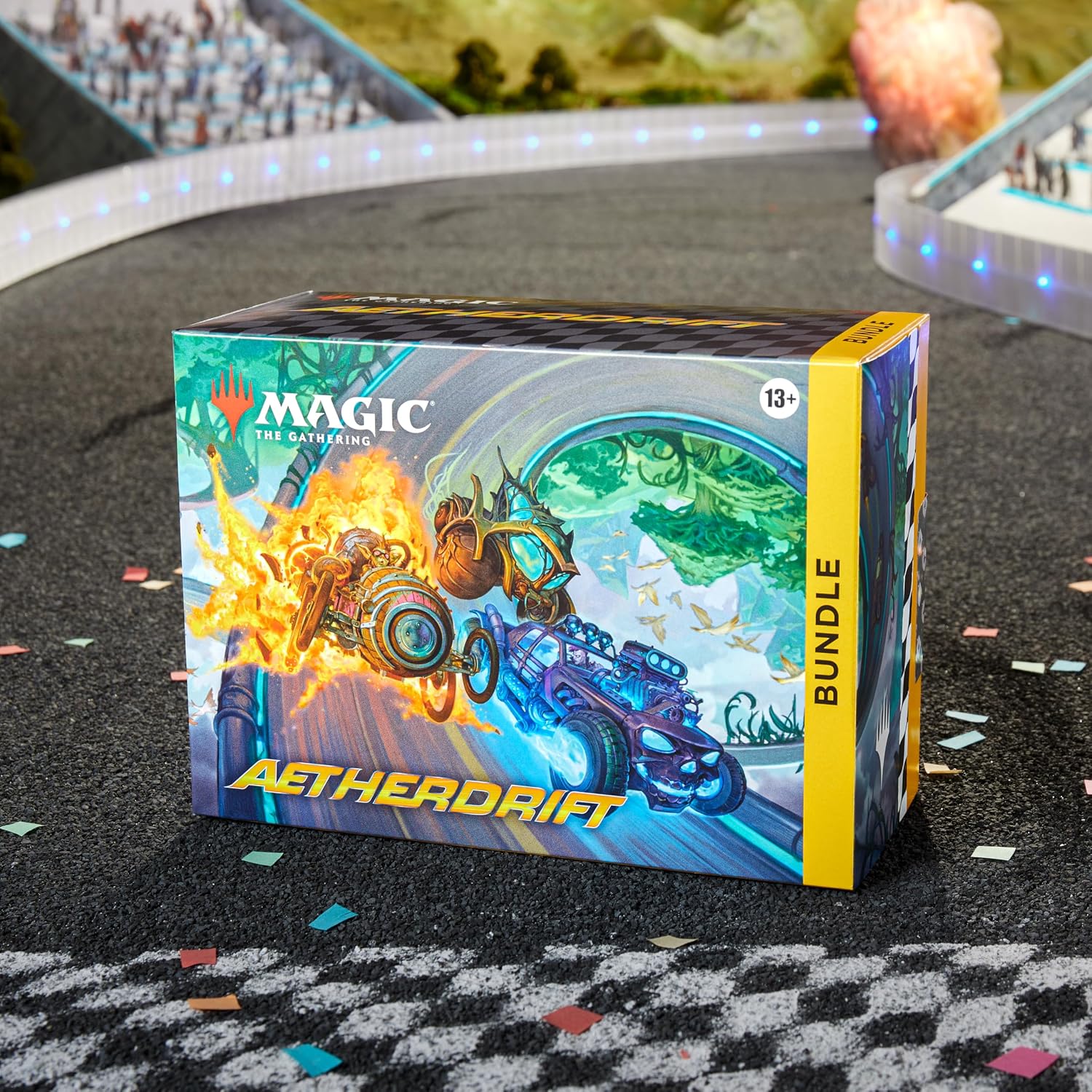 Detalle 2 de Magic: The Gathering Aetherdrift-bundel (Engelse versie), 9 Play-boosters