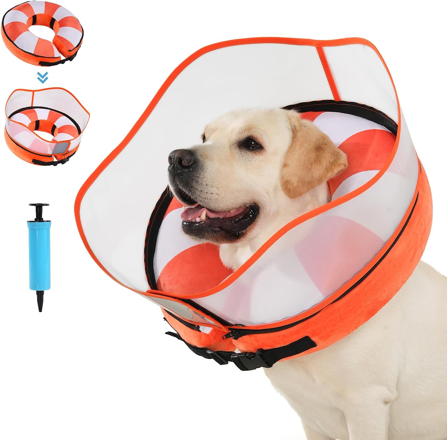 Detalle de Avont Inflatable Dog Recovery Collar XL