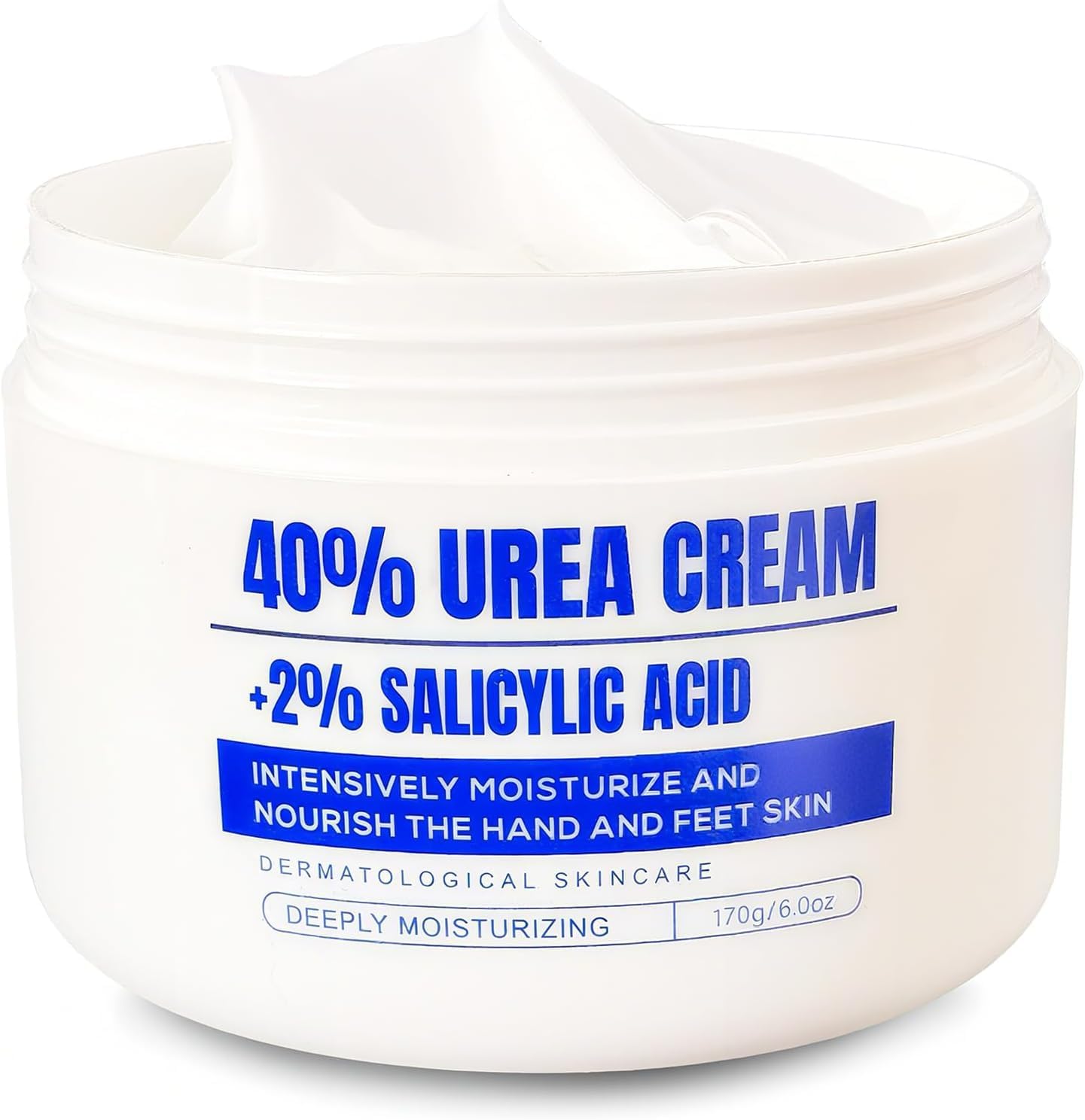 Detalle de QQWIAX 40% Urea Cream, 170 g for Dry, Rough Hands and Feet
