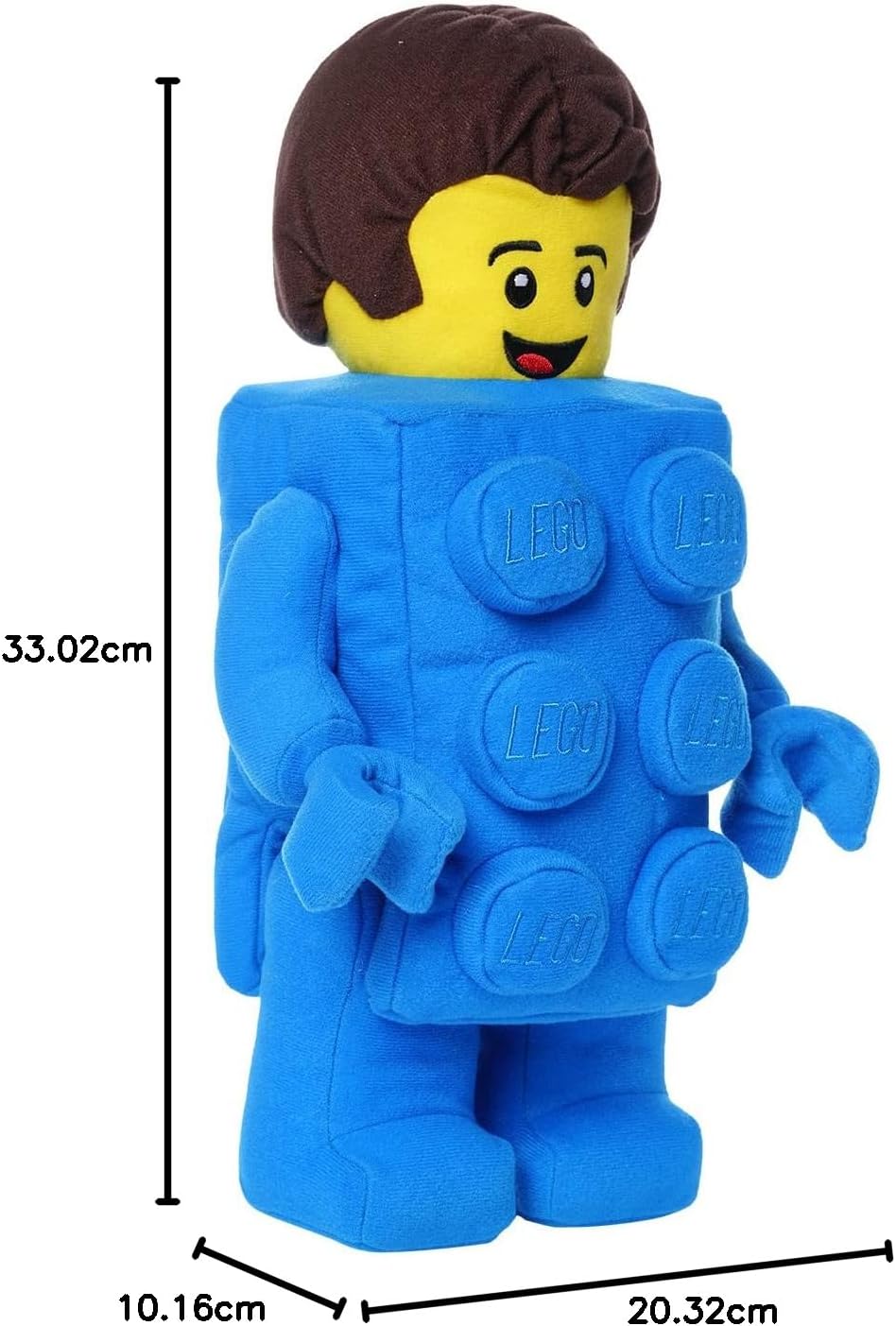 Thumbnail 6 de Manhattan Toy LEGO Minifigure Brick Suit Guy – pluszowa minifigurka 33 cm