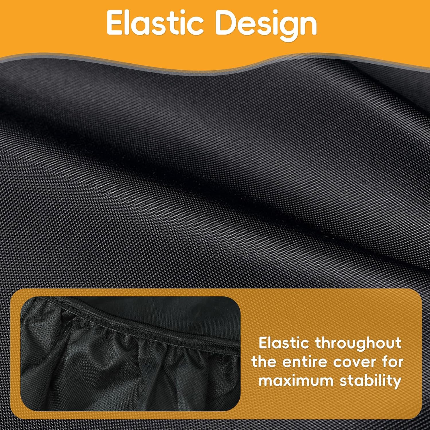 Detalle 2 de Blackhoso BLZ-32 Built-In Grill Cover, 37 x 21.6 x 14.2 in, Felt Backing