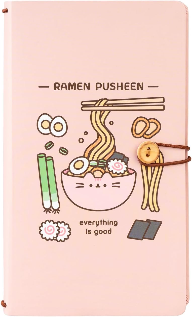 Detalle de Grupo Erik - Ensemble Carnet de Voyage Pusheen Sushi Roll: carnet 3 carnets rechargeables pour écrire, dessiner et voyager