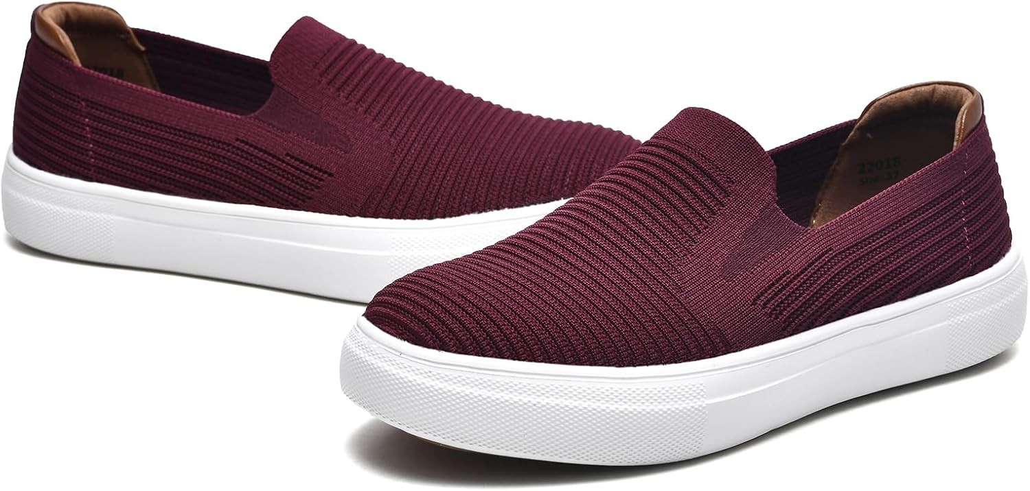 Thumbnail 2 de Konkordanter Damen-Slip-On Sneaker von konhill – atmungsaktiver Strickstoff, leichte EVA-Sohle