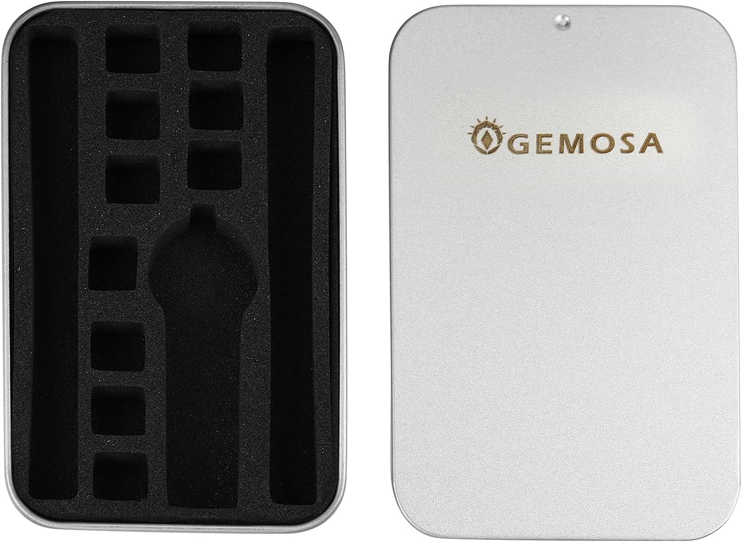 Detalle de GEMOSA イタリアンチャームブレスレットセット 17.1cm、チャーム20個・開閉ツール付き