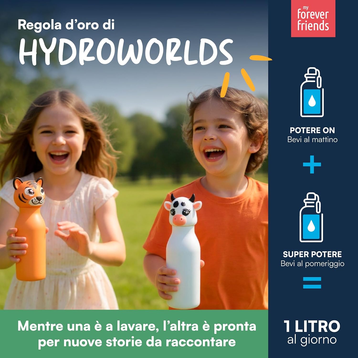 Detalle 1 de Borraccia termica 520 ml per bambini