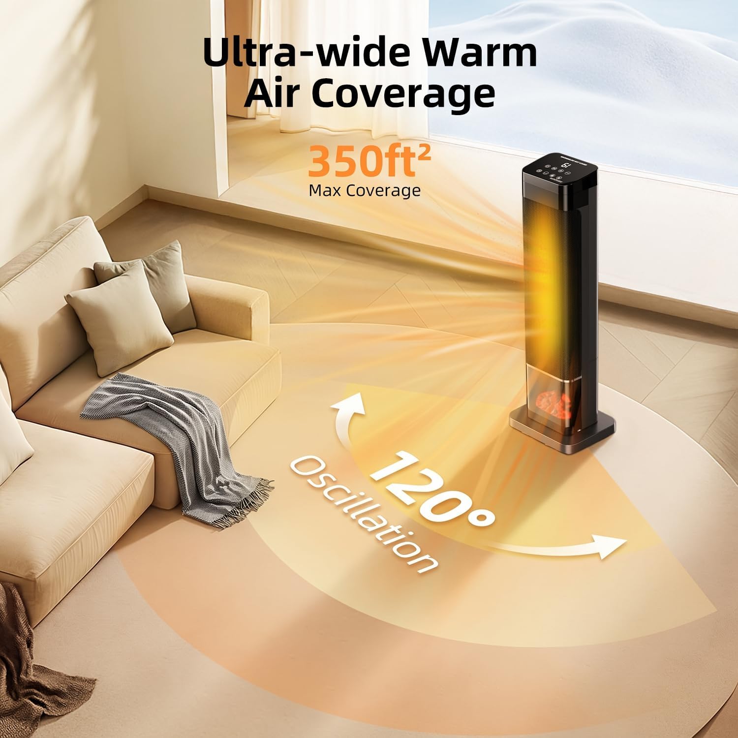 Thumbnail 2 de KEGIAN Space Heater 1500W