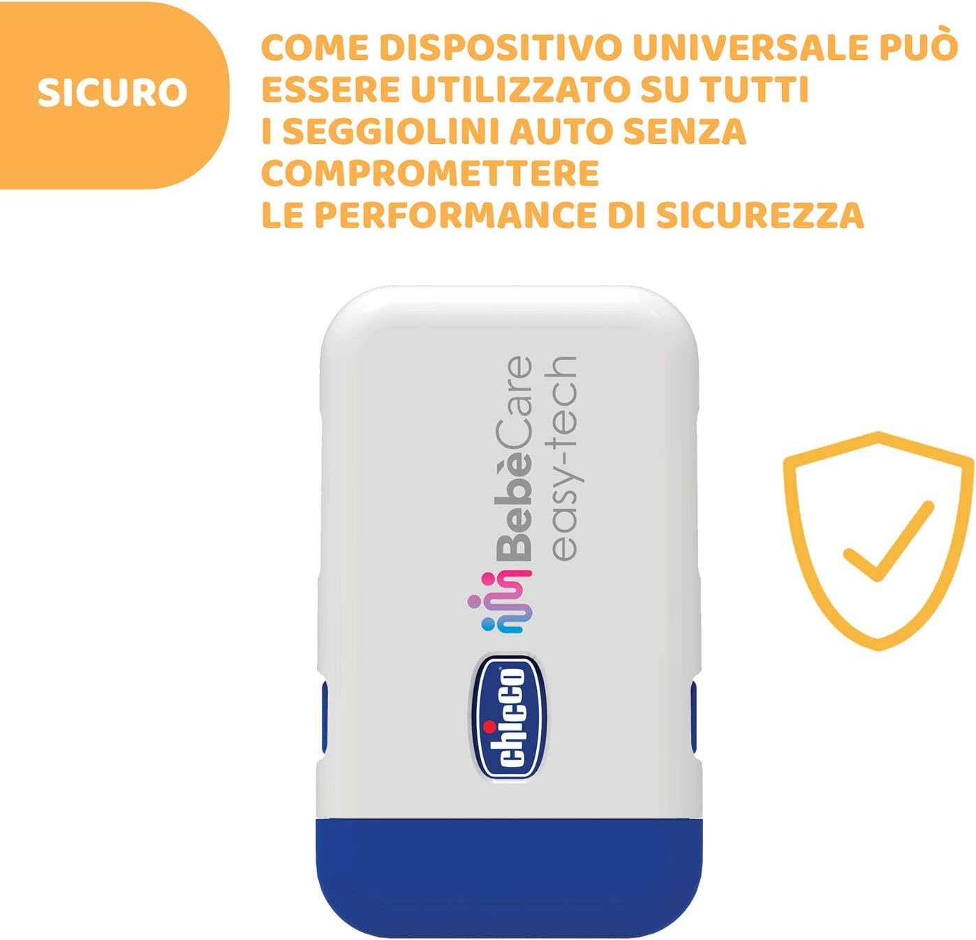 Detalle de Chicco Bebècare Easy-Tech: Dispositivo Anti Abbandono Universale per Seggiolino Auto