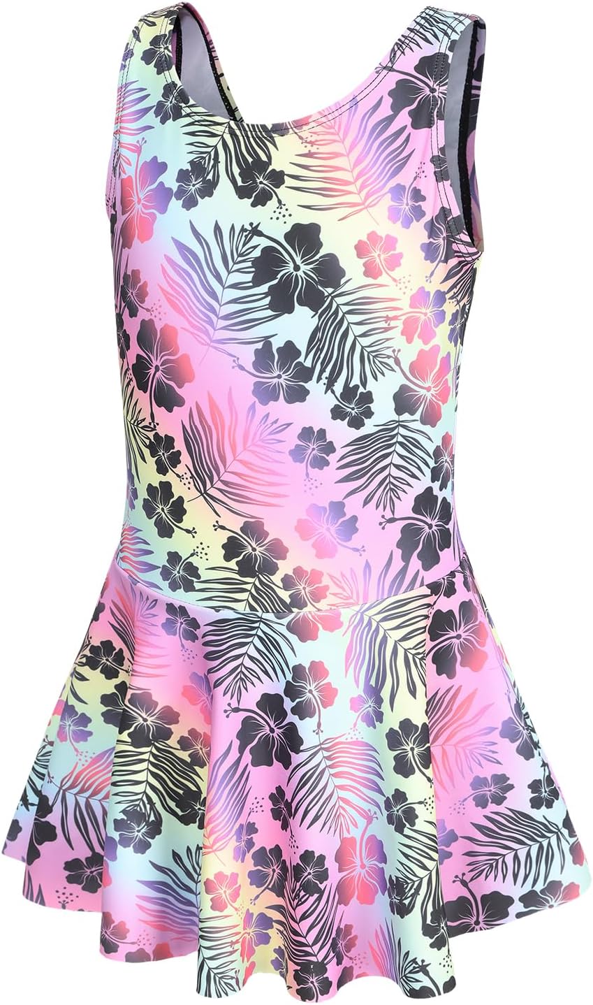 Thumbnail 4 de Aisyee Girls One Piece Swimming Costume – Practical, Colourful Swimsuit for Ages 5–16