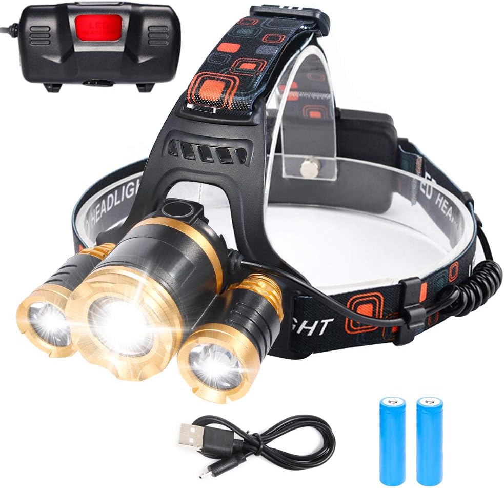 Detalle de flintronic Lampe Frontale LED 1500 Lumen