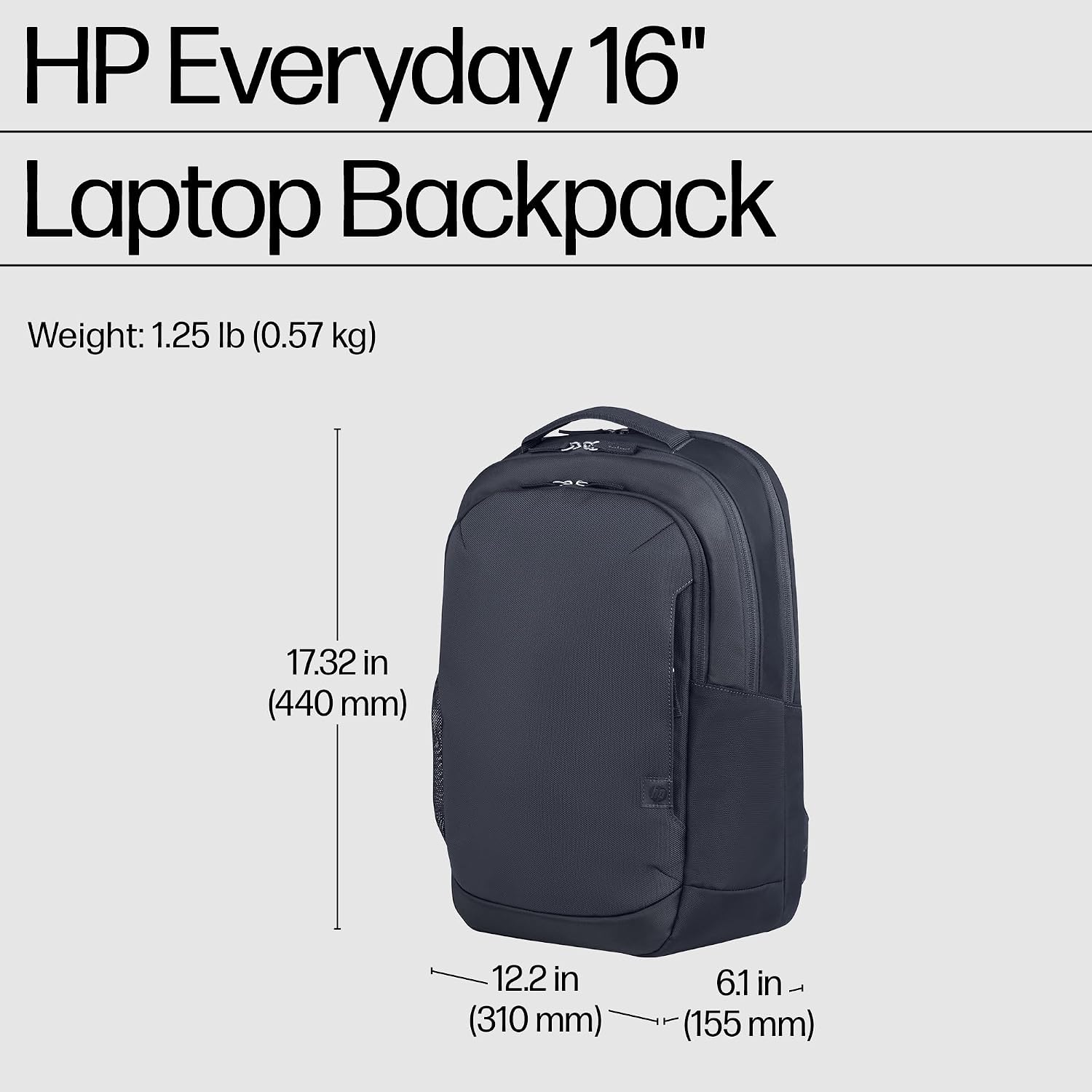Thumbnail 6 de HP Everyday 16-inch Laptop Backpack with Recycled Materials