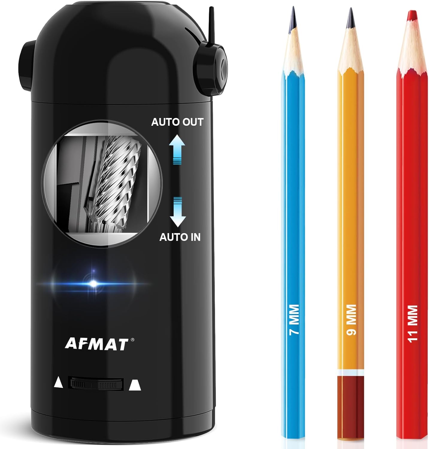 Detalle de AFMAT PSX5 Fully Automatic Electric Pencil Sharpener