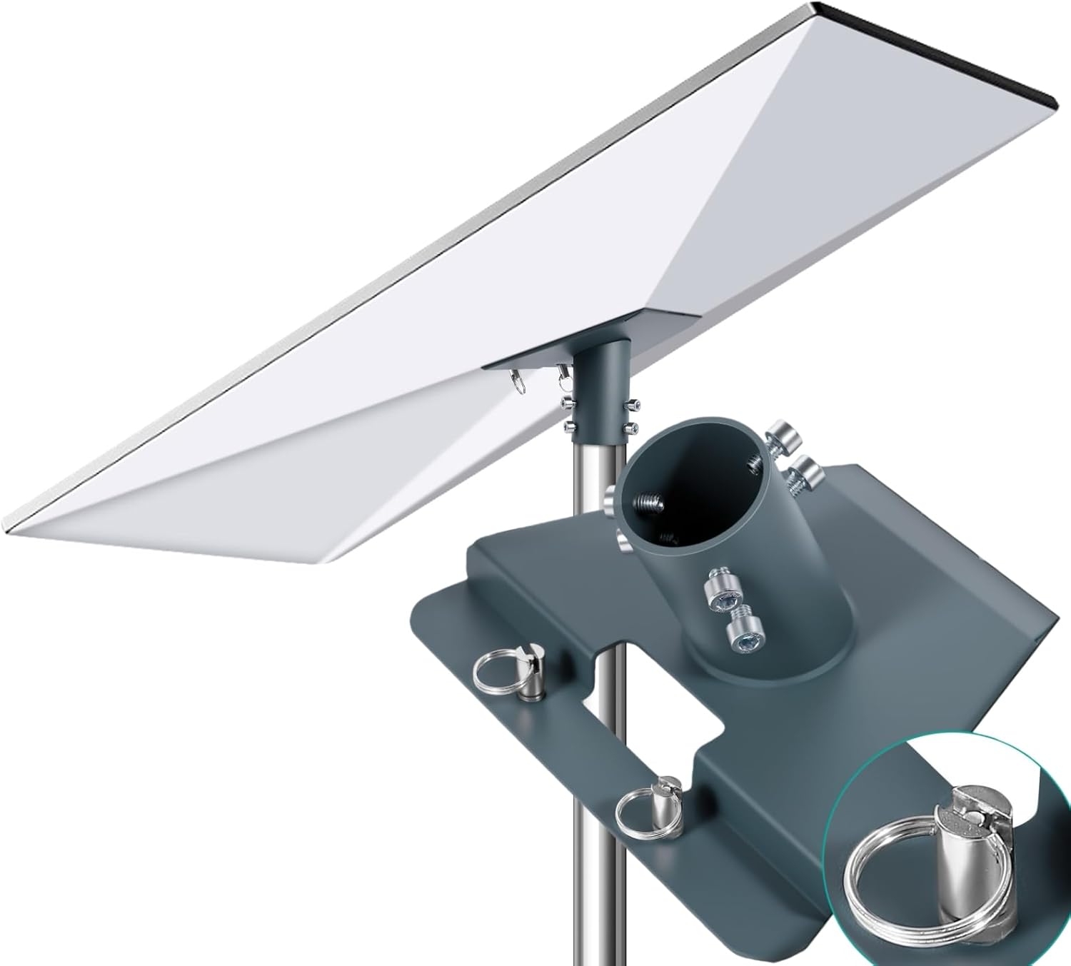 Detalle de MLUPODY Starlink Gen 3 Pipe Adapter 25–42mm 📡
