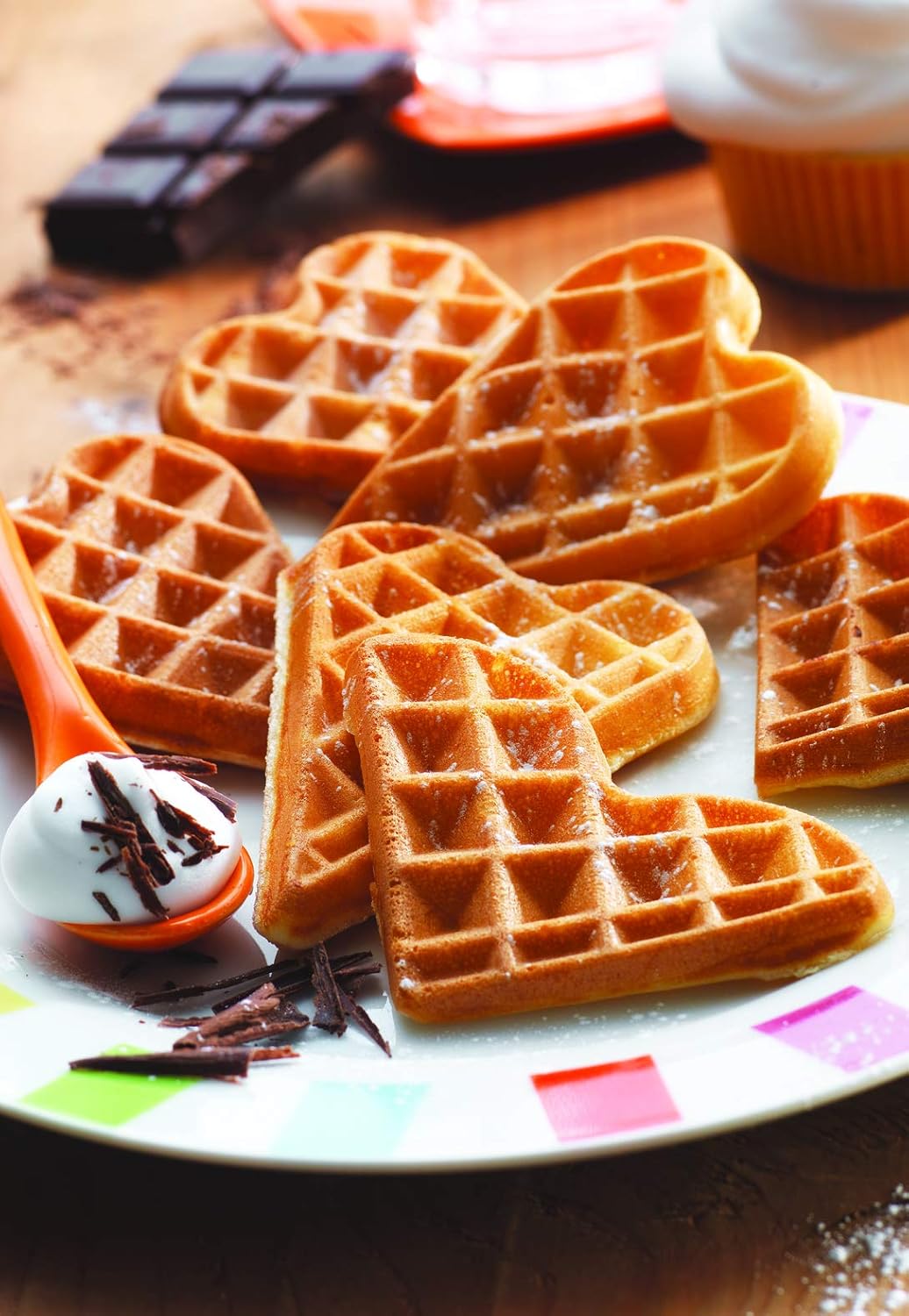 Thumbnail 6 de Tefal WM310D Herzwaffeleisen 1000 W 🧇