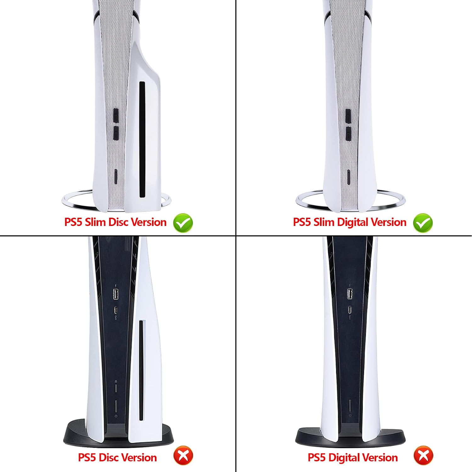 Detalle de playvital 12-in-1 Dust Cover Kit for PS5 Slim