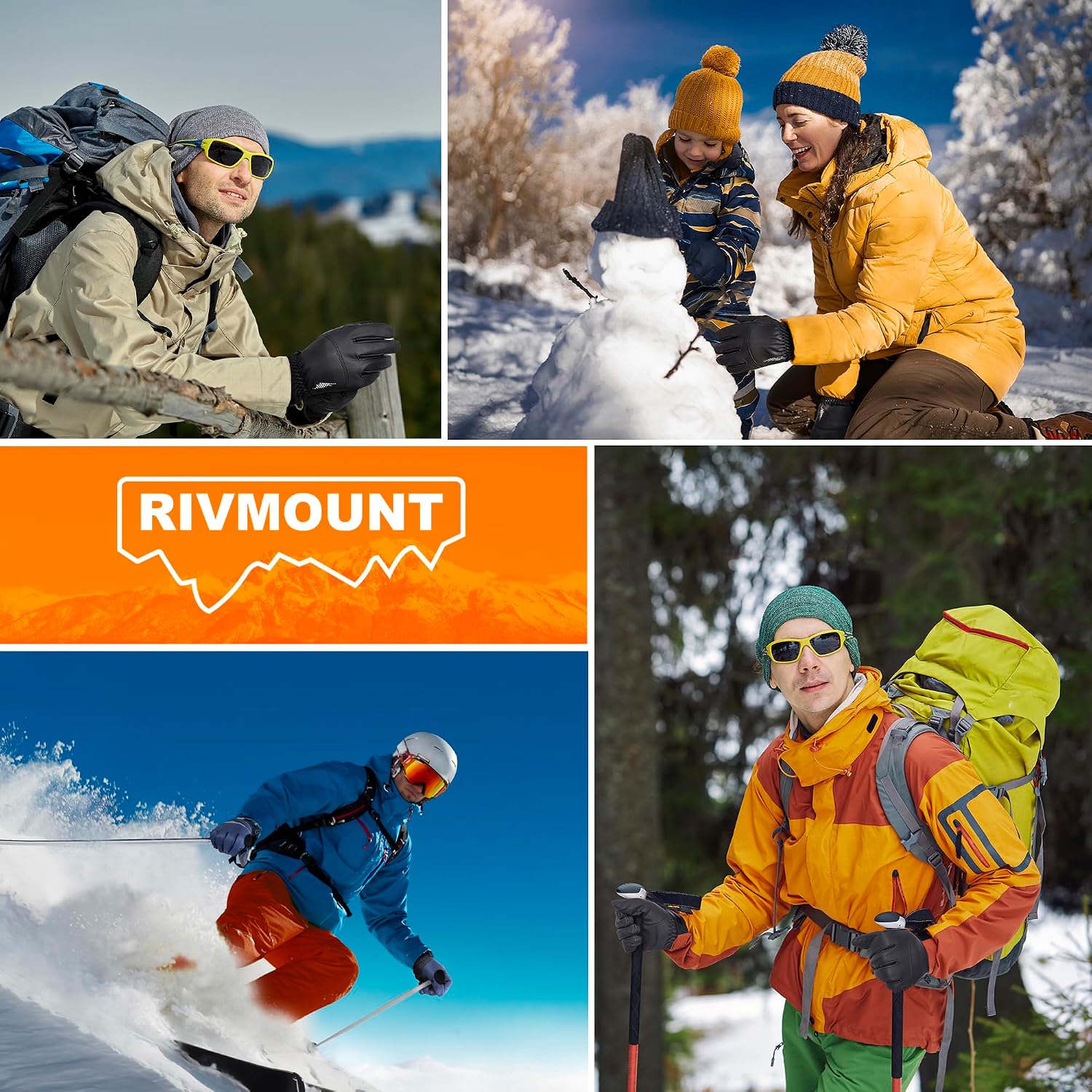 Thumbnail 6 de Rivmount Thermo-Winterhandschuhe RG802 für Herren & Damen
