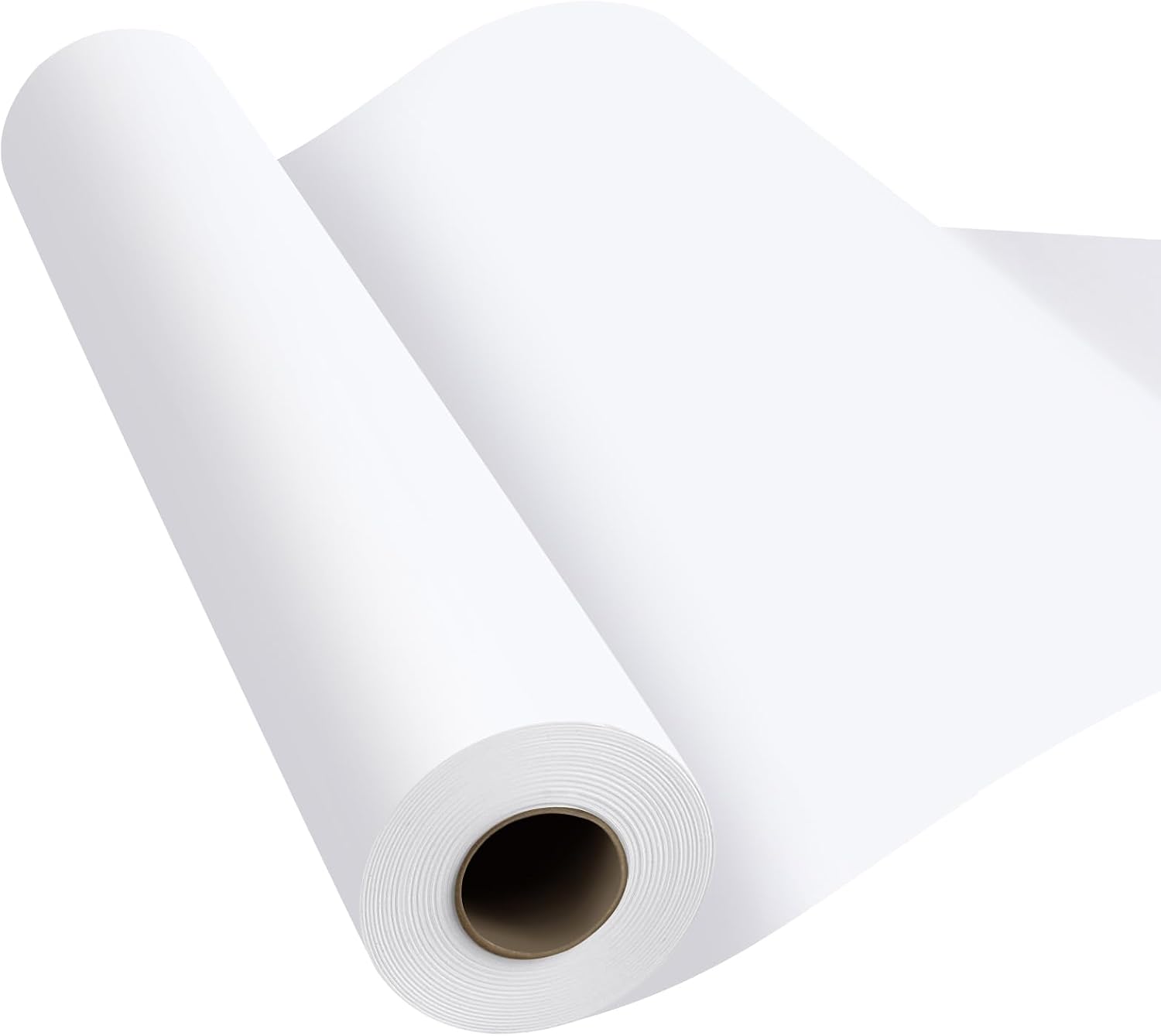 Detalle de Phinus 16NPBZZ005 White Craft Paper Roll, 15 x 1200 Inches, 80 gsm