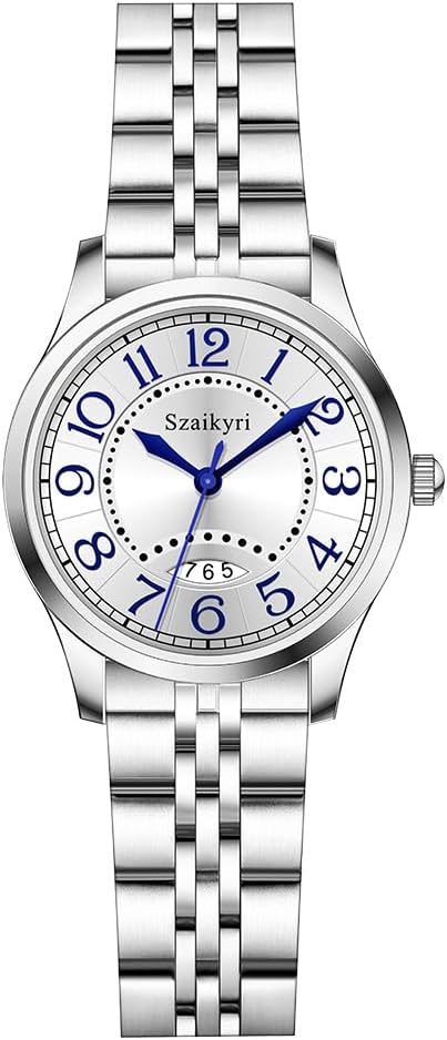 Detalle de Szaikyri Montre Classique pour Femmes — Lisibilité optimale et mouvement japonais fiable