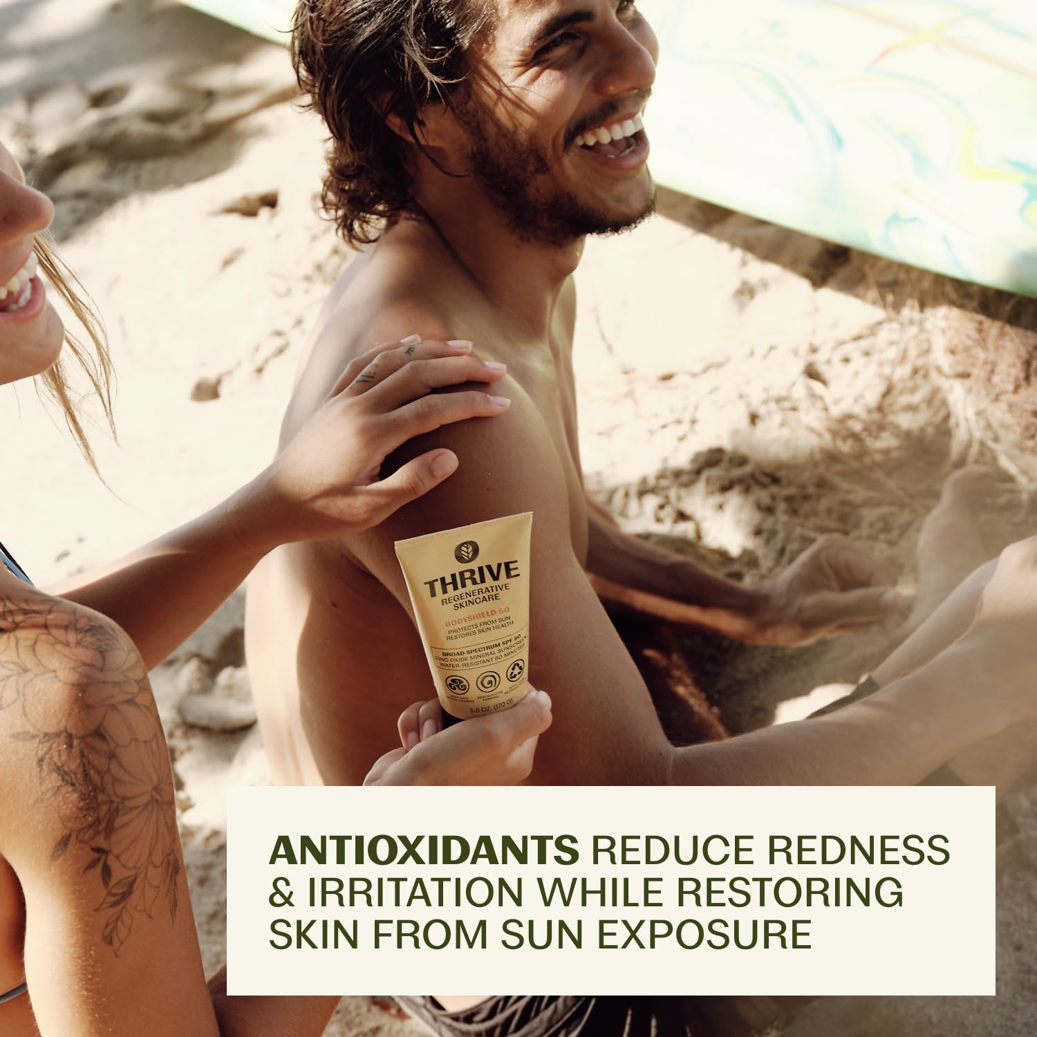 Thumbnail 2 de Thrive Natural Care Reef Safe Sunscreen SPF50 - Hawaii 104