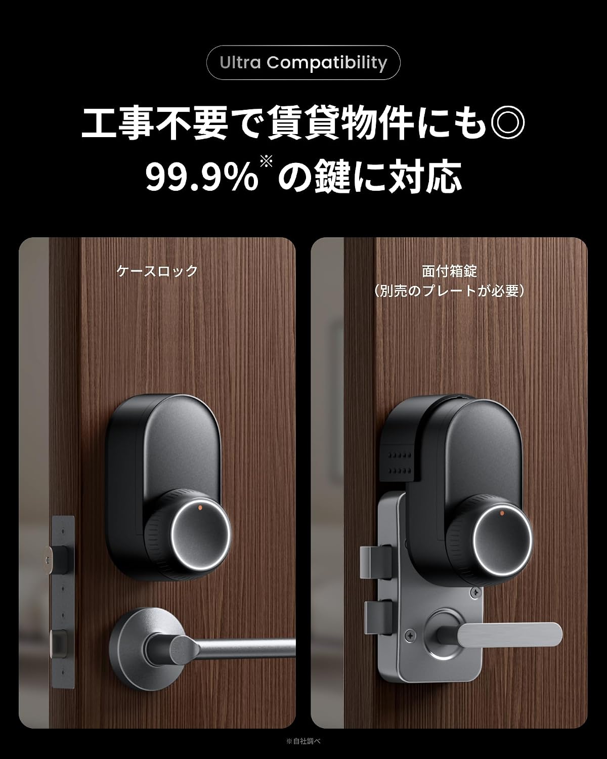Detalle de SwitchBot スマートロック Ultra 指紋認証パッド対応・暗証番号・交通系ICカード対応