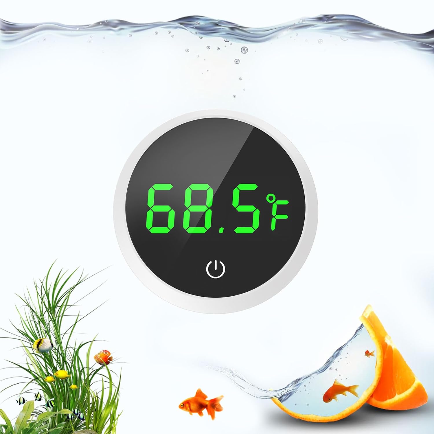 Thumbnail 6 de QZQ Fish Tank Thermometer 1°C precision